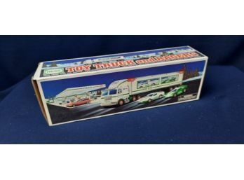 HESS 2003 #16 Toy Truck With Racecars