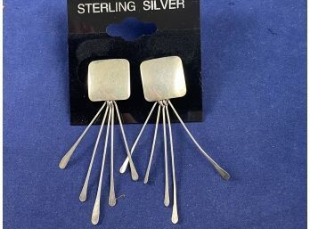 Sterling Silver With Dangle Earrings