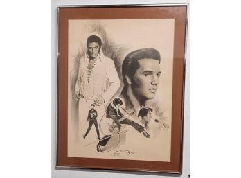 Five Portraits Of Elvis Presley By Banse, Glen Fortune