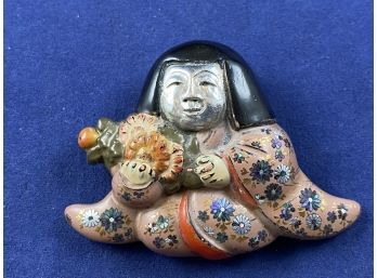 Asian Very Unique Pendant Pin Brooch