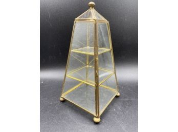 Glass Tower For Miniatures Collections