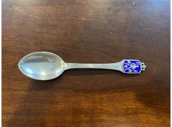 830 E&M Silver Collectors Spoon