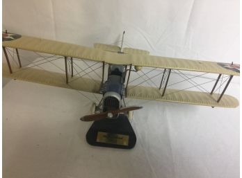 Model Airplane (Biplane )- World War I, De Havilland Model DH4