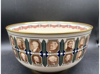 Presidential Bowl By US Historical Society