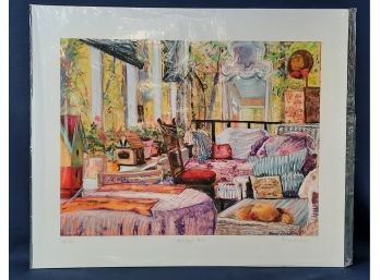 Signed  And Numbered Giclee Artist's Proof 7/10 Of Nancy Davidson's Aunt Lucy's Porch