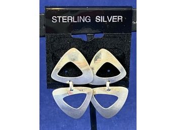 Ed Levin Sterling Silver Earrings