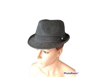 Stetson All American Men's Fedora Hat Black Sized Large/xlarge