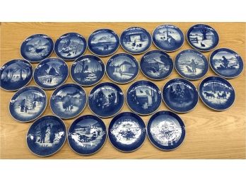 Royal Copenhagen  Christmas Plates 1966-1988