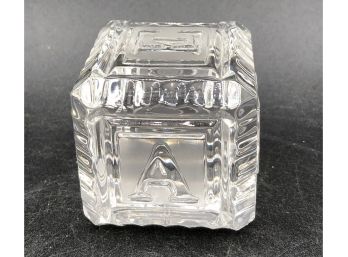 Waterford Crystal Toy Block