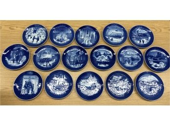Royal Copenhagen  Christmas Plates 1989-2004