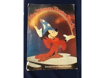 Vintage The Disney Poster Book - Introduction By Maurice Sendak Of Ridgefield CT