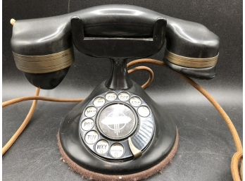 Vintage Rotary Phone, 1A Highboy Monophone, Automatic Electric