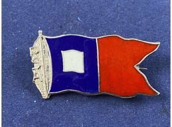 Sterling Silver PSA Flag Pin
