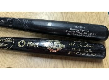 Pair Of Collectibe The Louisville Slugger Baseball Bats