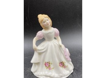 Royal Doulton Figurine, June Figurine Of The Month, Signed