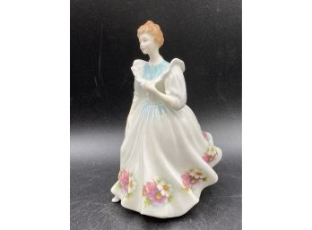 Royal Doulton Figurine, October Figurine Of The Month, Signed