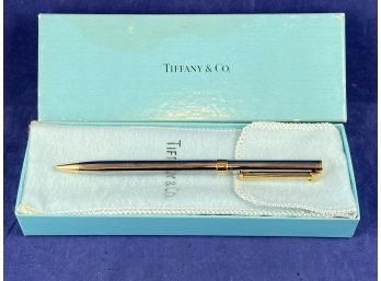 Tiffany & Co Men's Pen In Original Felt Bag And Box