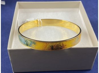 New In Box MET, The Metropolitian Museaum Of Art Gold Tone Bracelet