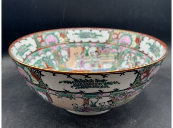 Vintage, Chinese, Rose Medallion Bowl