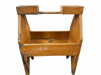 Antique Handmade Farrier Blacksmith Tool Box Carrier Organizer