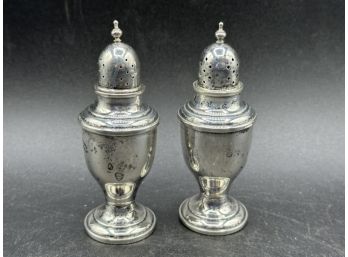 Newport Sterling Pair Of Sterling Silver Salt And Pepper Shakers