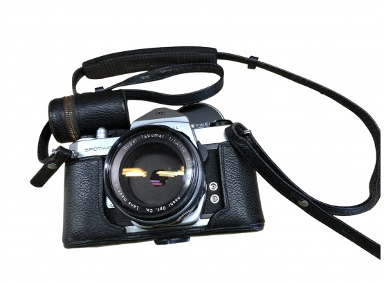 Honeywell  Pentax Spotmatic 35mm Camera With Asahi Opt. Super-takumar 1:1.4/50 Lens