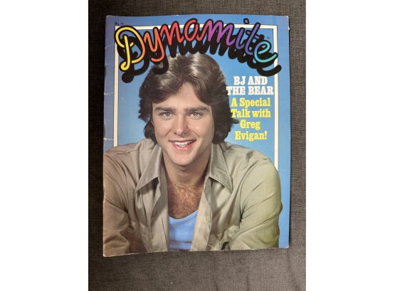 Dynomite, BJ And The Bear, A Special Talk With Greg Evigan #71