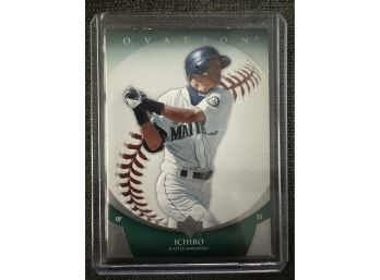 Ichiro, Seatle Mariners Baseball, Upper Deck Ovation Cards, 2006
