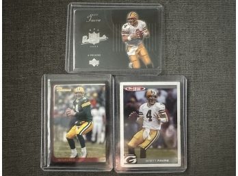 Brett Farve Green Bay Packers  Football Cards - Upper Deck 2003 & Topps 2003, 2004