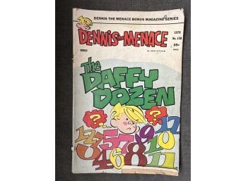 Dennis The Menace, 1976, #150 By Hank Ketcham, Fawcett