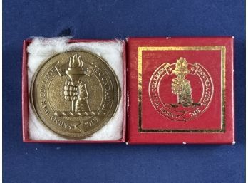 Army War College Foundation, Inc.  Coin Token, In Original Box