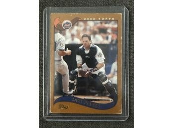Mike Piazza, NY Mets Baseball, Topps 2002