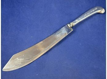 Webster Sterling Silver Handle Knife, Personalized