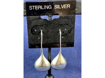 Sterling SIlver Teardrop Earrings