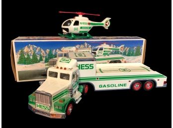 1995 HESS: Toy Truck With Helicopter