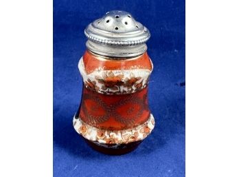 Imperial Crown Salt Shaker With Sterling Silver Top - All Alone