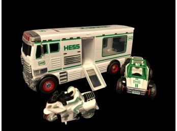 2018 HESS Toy Truck: Recreational Vehicle With ATV And Motorbike