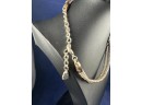UNOde50 Feather Collar Y Necklace - Silver Tone - New In Bag