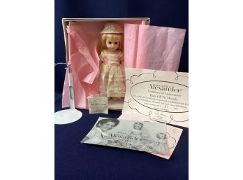 Madame Alexander Hats Off To Wendy 8 Inch Doll In Original Box, Style 37800