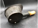 Asian Wood And Cast Iron Charcoal Iron