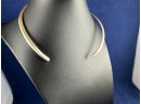 T Spencer Sterling Silver Cuff Omega  Necklace Navajo