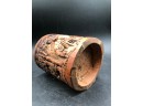 Fine Carved Chinese Brush Pot Or Bitong In Bamboo