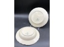 Lot Of Individually Numbered And Initialed ROYAL DOULTON Soup Bowls(6). And Salad Plates (9) `