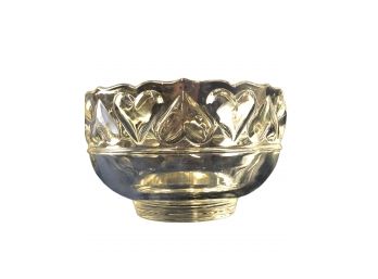 5' Round Crystal Bowl Hearts By Tiffany & Co., VALENTINE