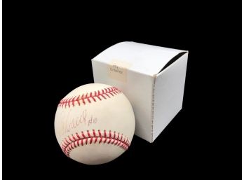 Ray Ordonez Autographed Baseball
