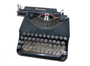 Collectible Antique Two-toned Ribbon Remington Typewriter