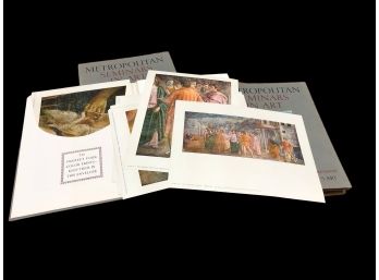 Thirteen(13) Volumes Of The Metropolitan Museum Of Art Seminars In Art With Lithograph Portfolios