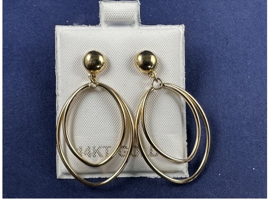 14K Yellow Gold  Earrings