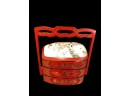 Chinese Stacking Lacquered Food Container Box  Wedding Gift