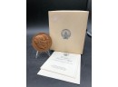 Commemorative Inauguration Coin Of Nixon And Agnew In Original Box With Authentication Documents